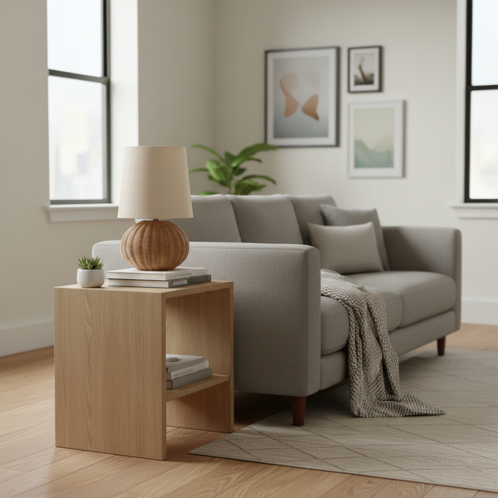 Braxton Rattan Table Lamp — product view 8