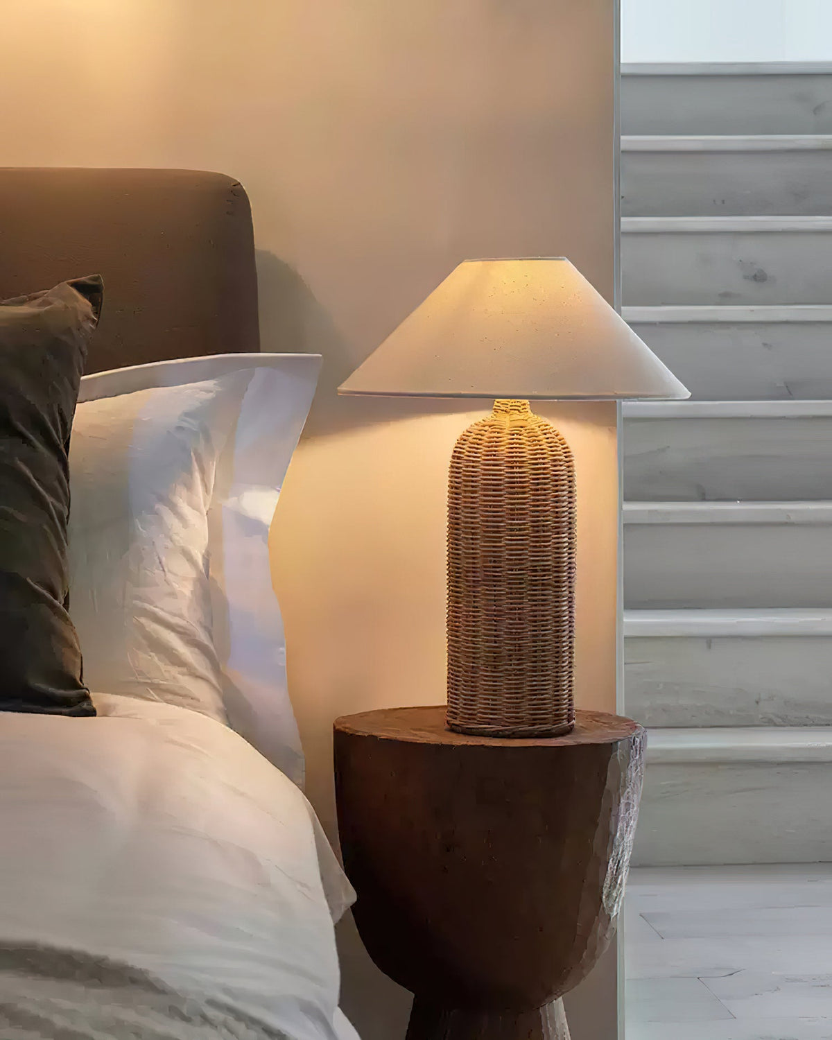Braxton Rattan Table Lamp — product view 14