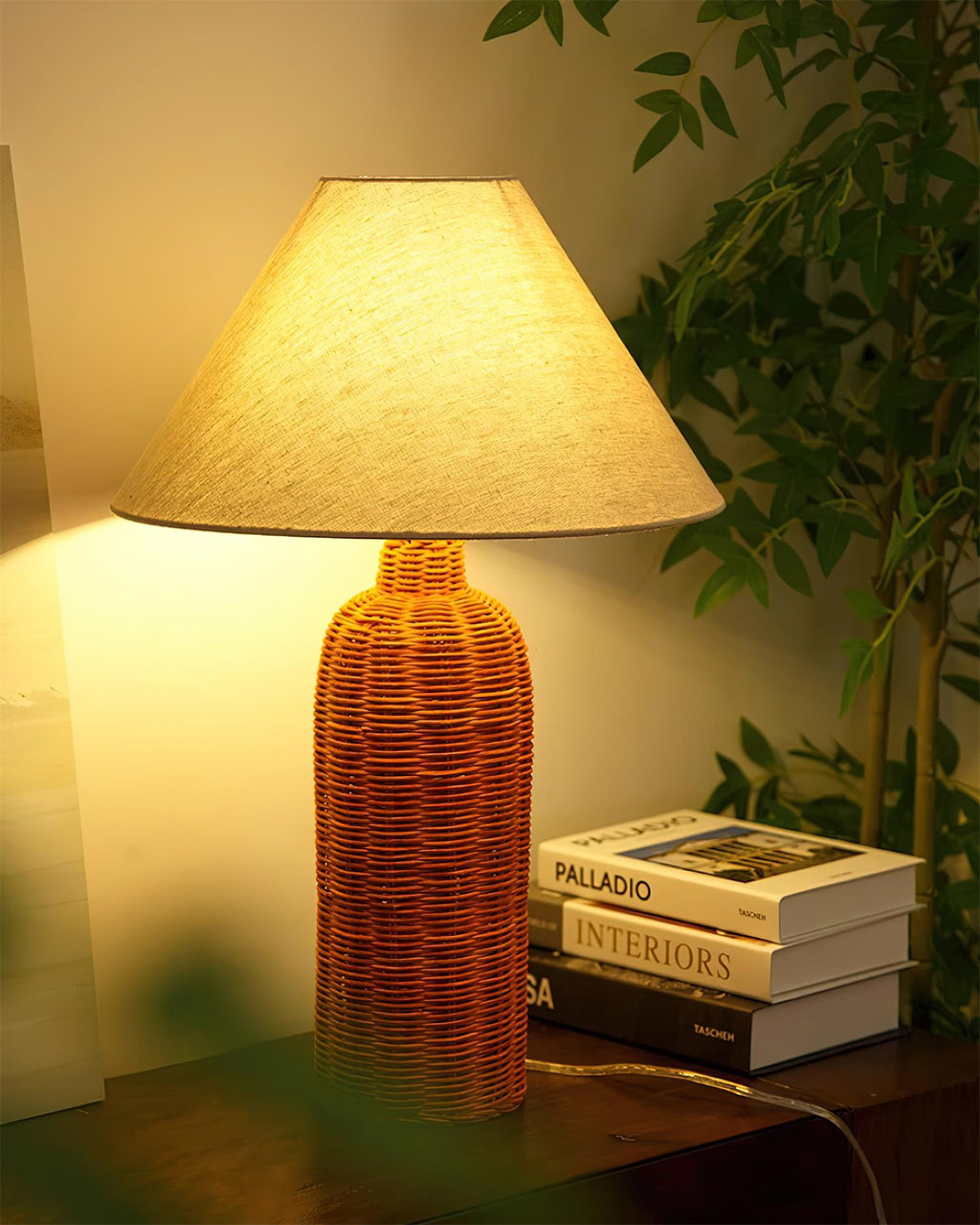 Braxton Rattan Table Lamp — product view 17