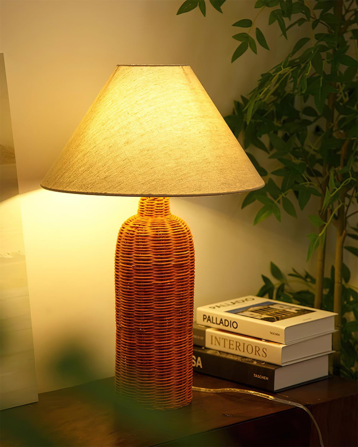 Braxton Rattan Table Lamp — product view 17