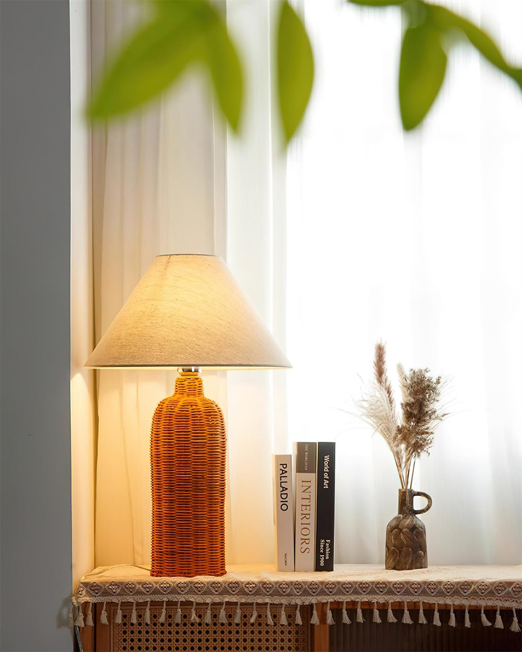 Braxton Rattan Table Lamp — product view 19