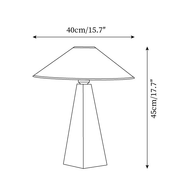 Akira Wood Table Lamp — product view 5