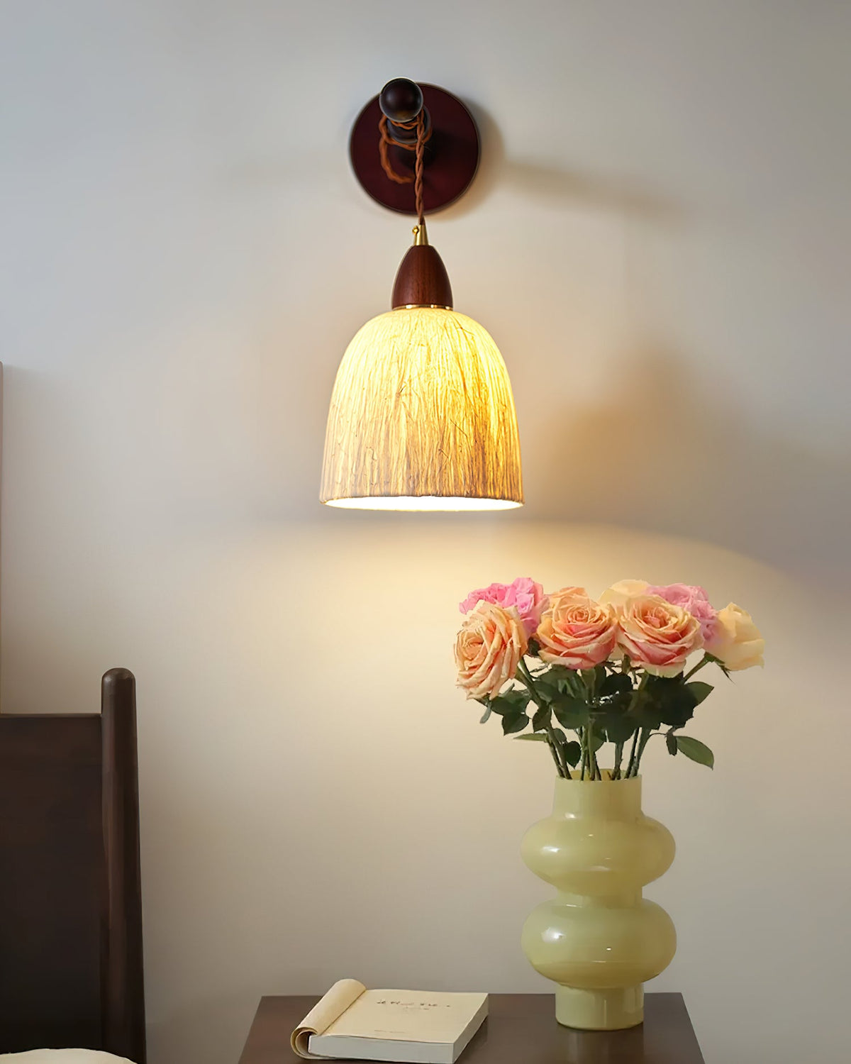 Diabo Wood Wall Lamp — product view 3