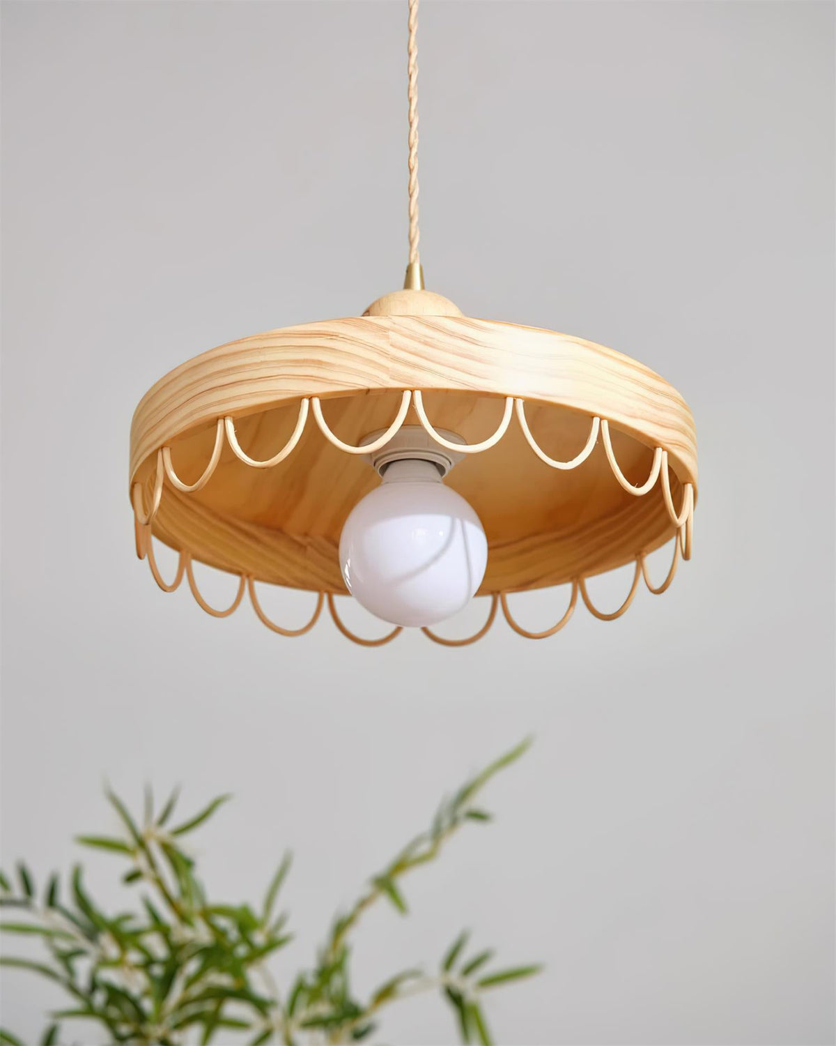 Balton Wood Pendant Lamp — product view 4