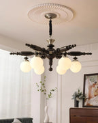 Vintage Olina Glass Chandelier — product view 8
