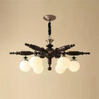 Vintage Olina Glass Chandelier — product view 11