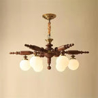 Vintage Olina Glass Chandelier — product view 12