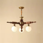 Vintage Olina Glass Chandelier — product view 13