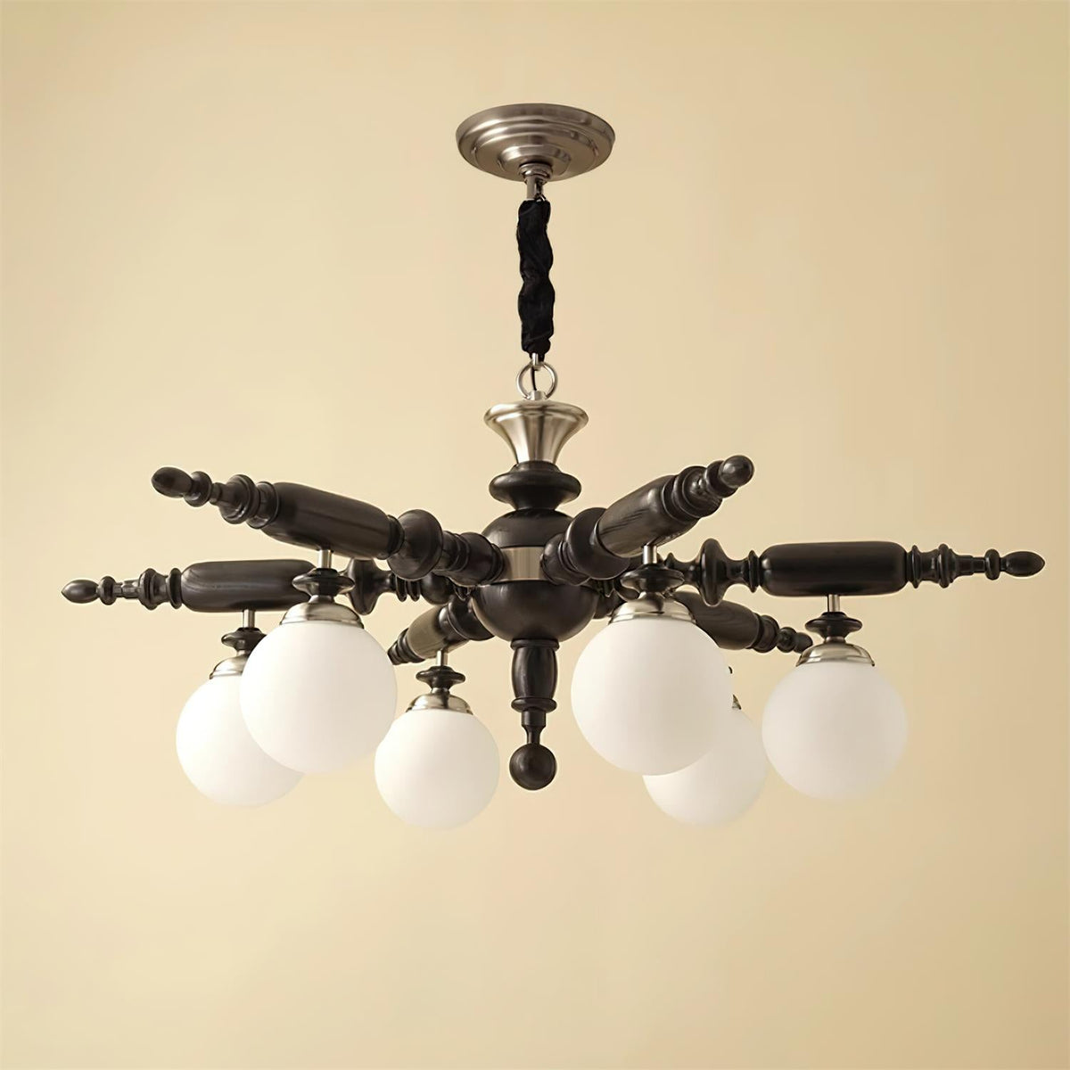 Vintage Olina Glass Chandelier — product view 16