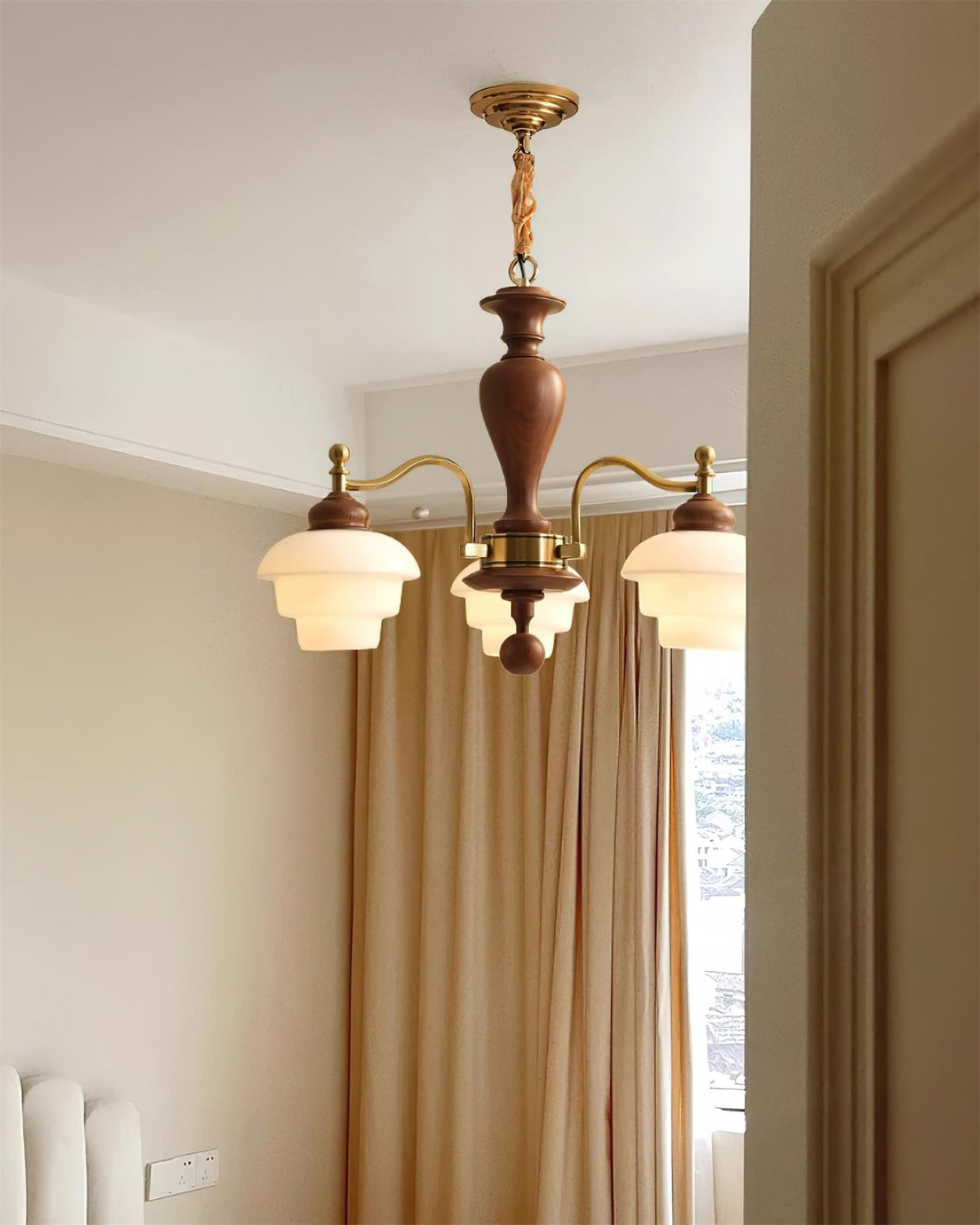 Minka Lavery Glass Chandelier — product view 10