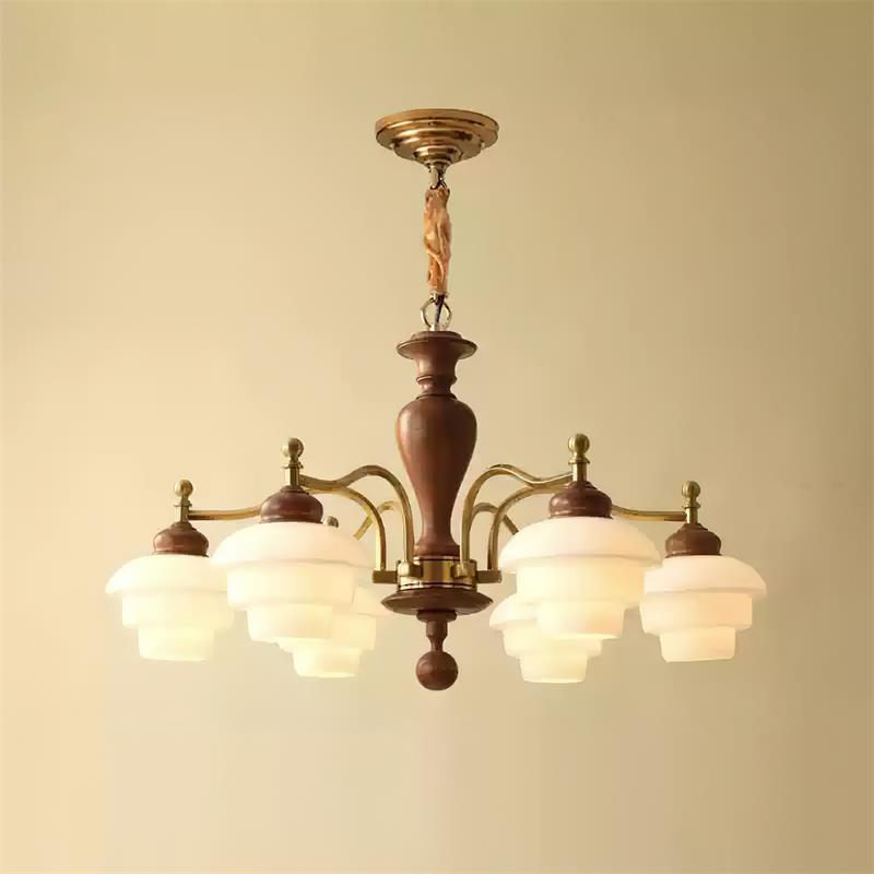 Minka Lavery Glass Chandelier — product view 16