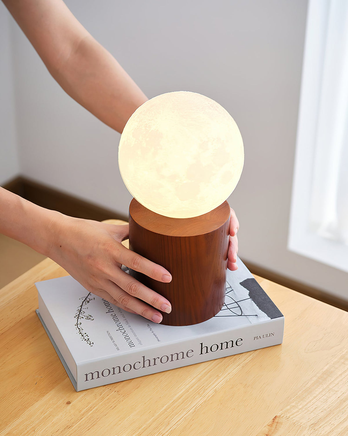 Billy Wood Table Lamp — product view 6