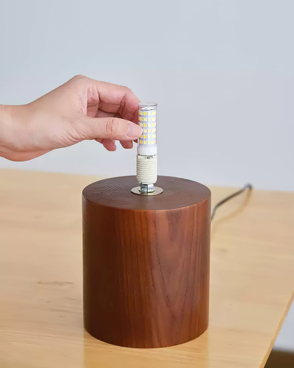 Billy Wood Table Lamp — product view 7