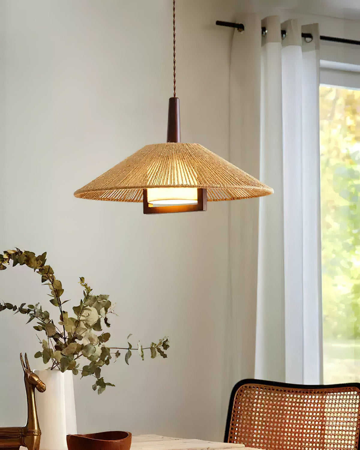 Mons Wood Pendant Lamp — product view 4