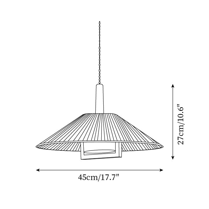 Mons Wood Pendant Lamp — product view 5