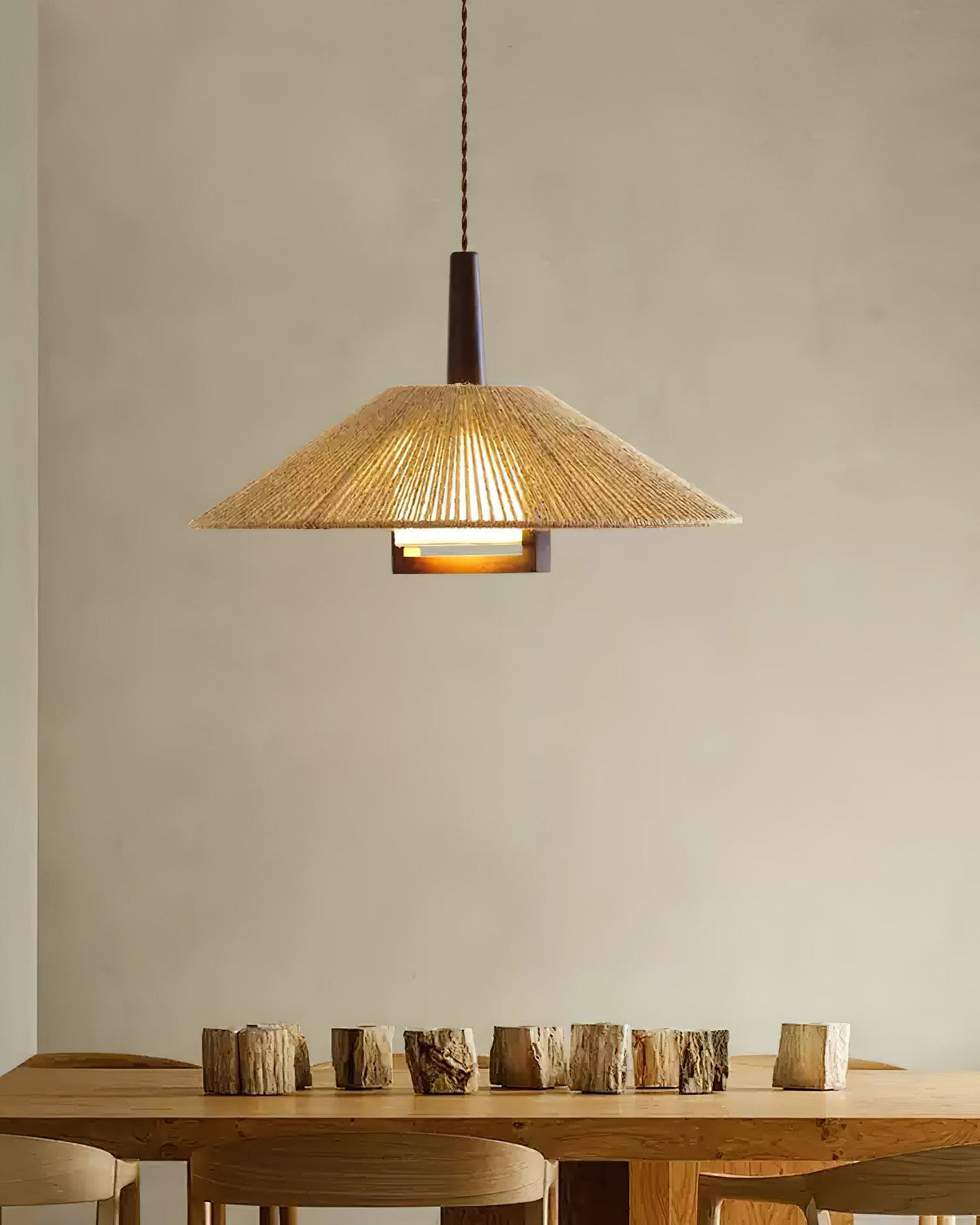 Mons Wood Pendant Lamp — product view 6