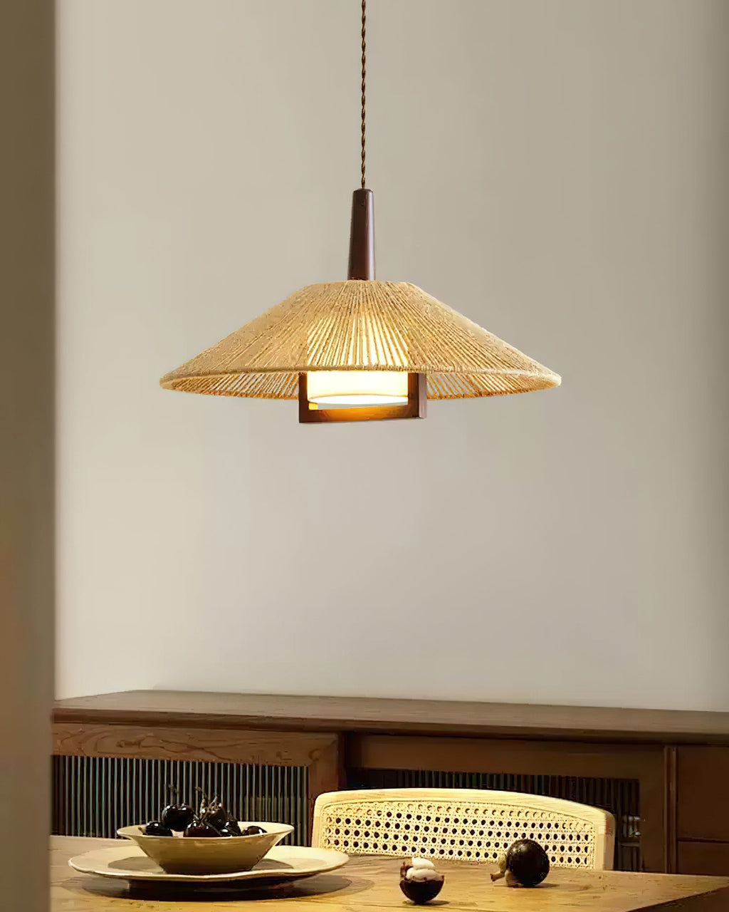 Mons Wood Pendant Lamp — product view 8
