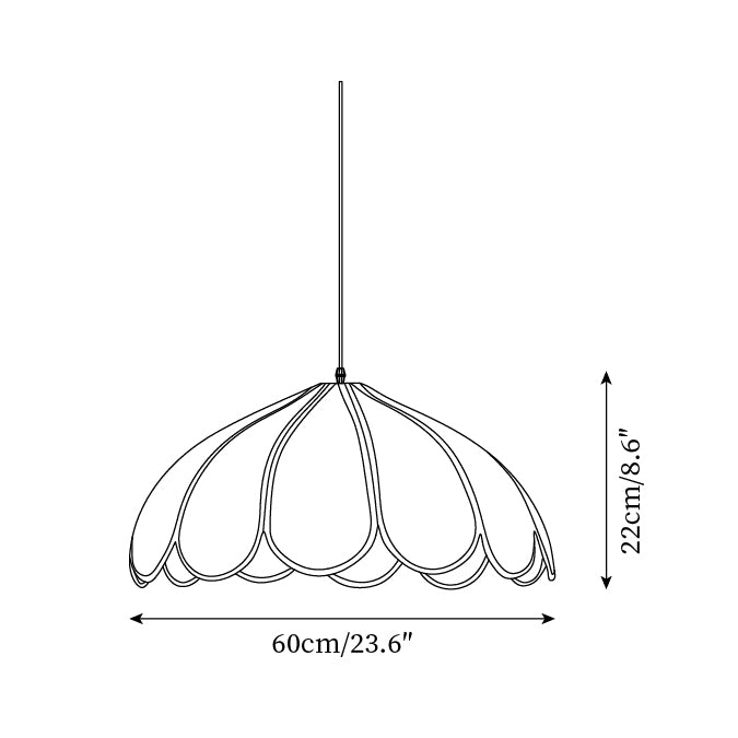 Cirrus Metal Pendant Lamp — product view 5