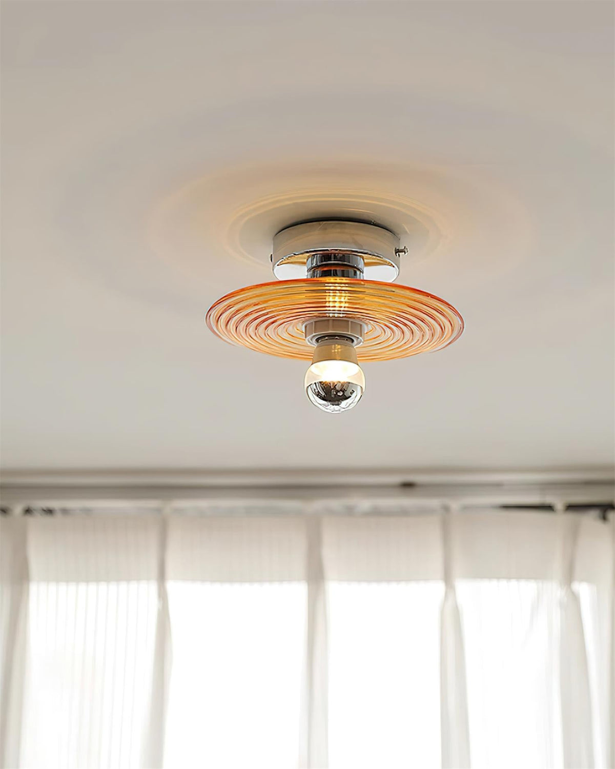 Curios Glass Ceiling Light — product view 3