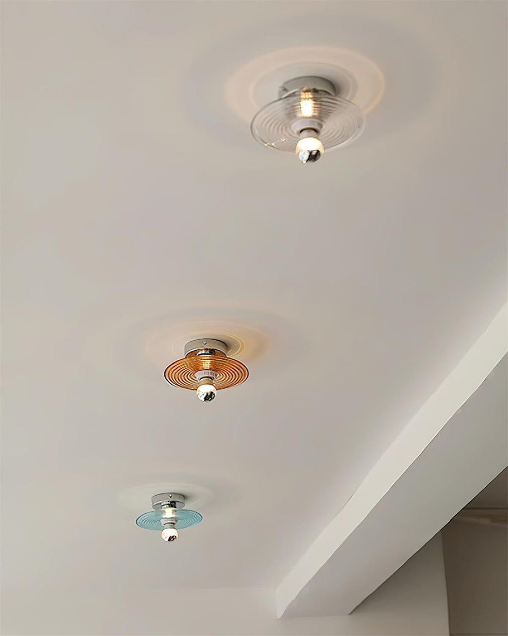Curios Glass Ceiling Light — product view 6