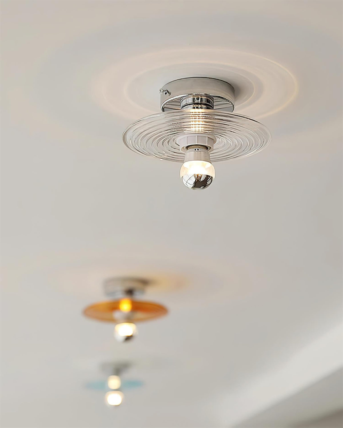 Curios Glass Ceiling Light — product view 9