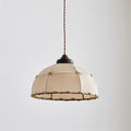 Dome Jari Wood Pendant Lamp — product view 2