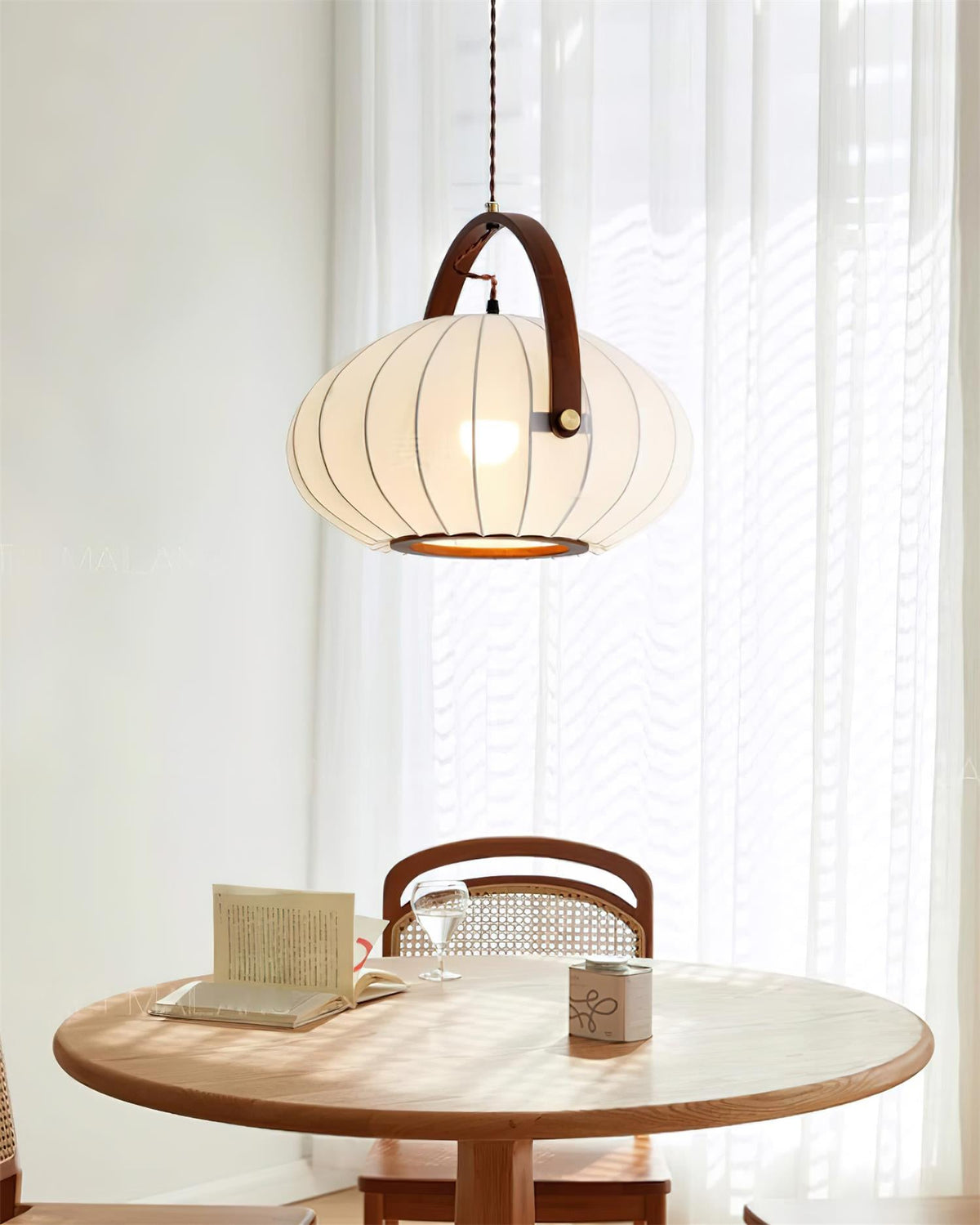 Antonio Wood Pendant Lamp — product view 8