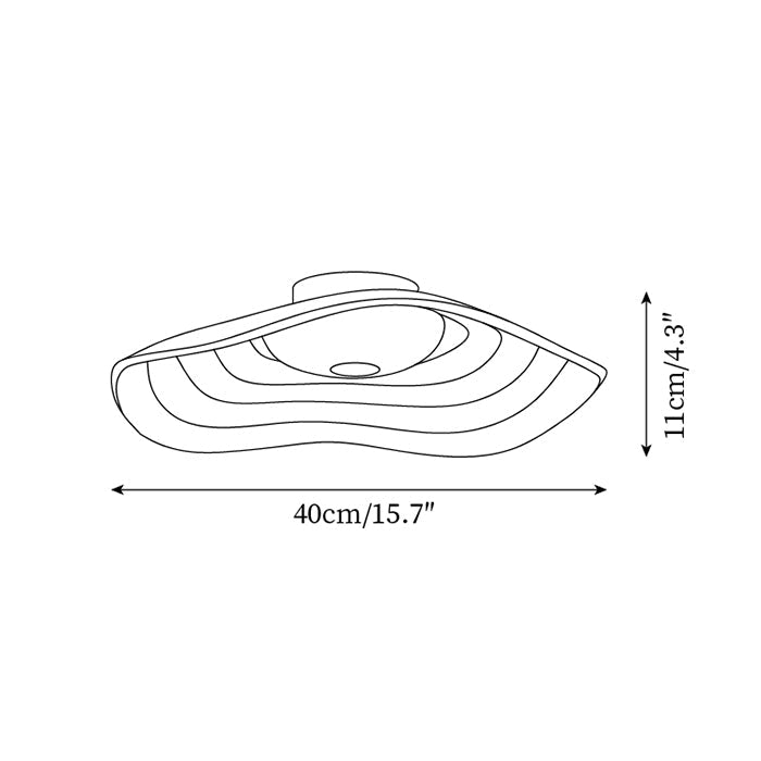 Veneria Metal Ceiling Light — product view 5
