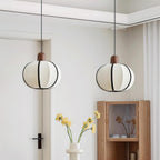 Mosh Globe Wood Pendant Lamp — product view 7