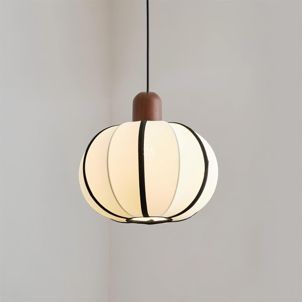Mosh Globe Wood Pendant Lamp — product view 9