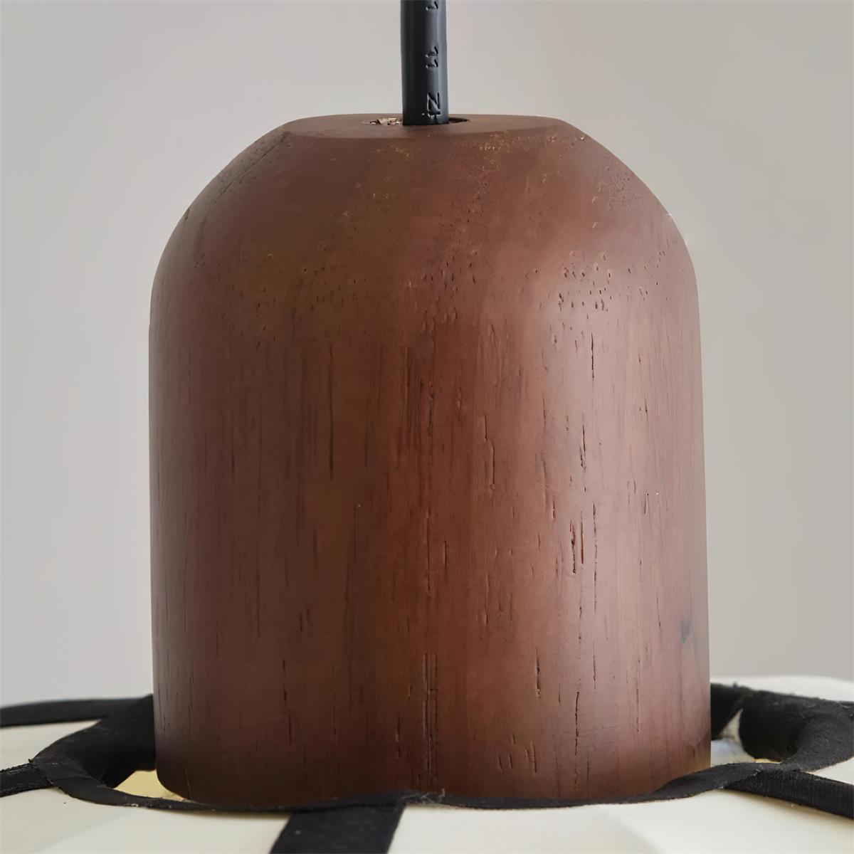 Mosh Globe Wood Pendant Lamp — product view 12