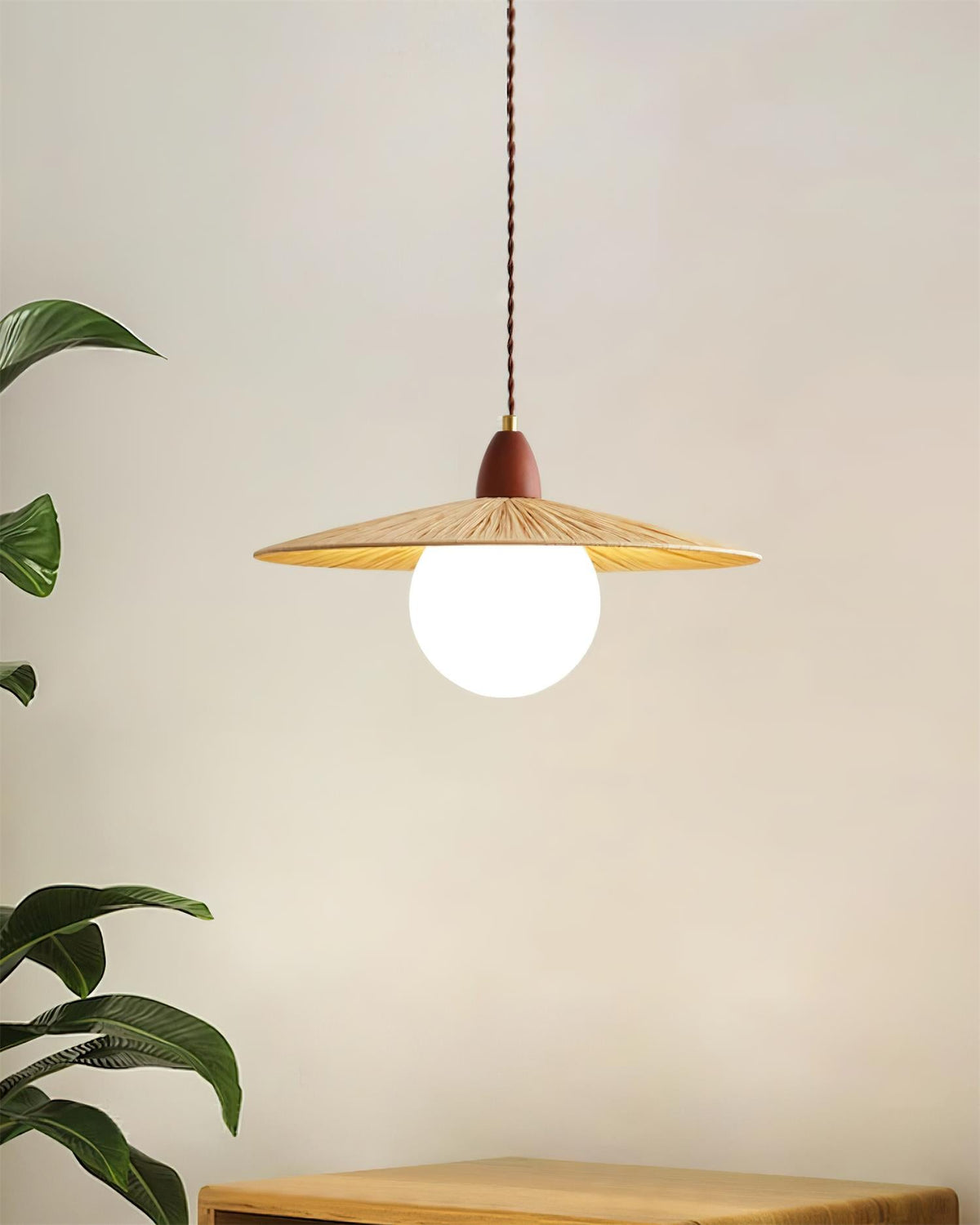 Briuna Glass Pendant Lamp — product view 3