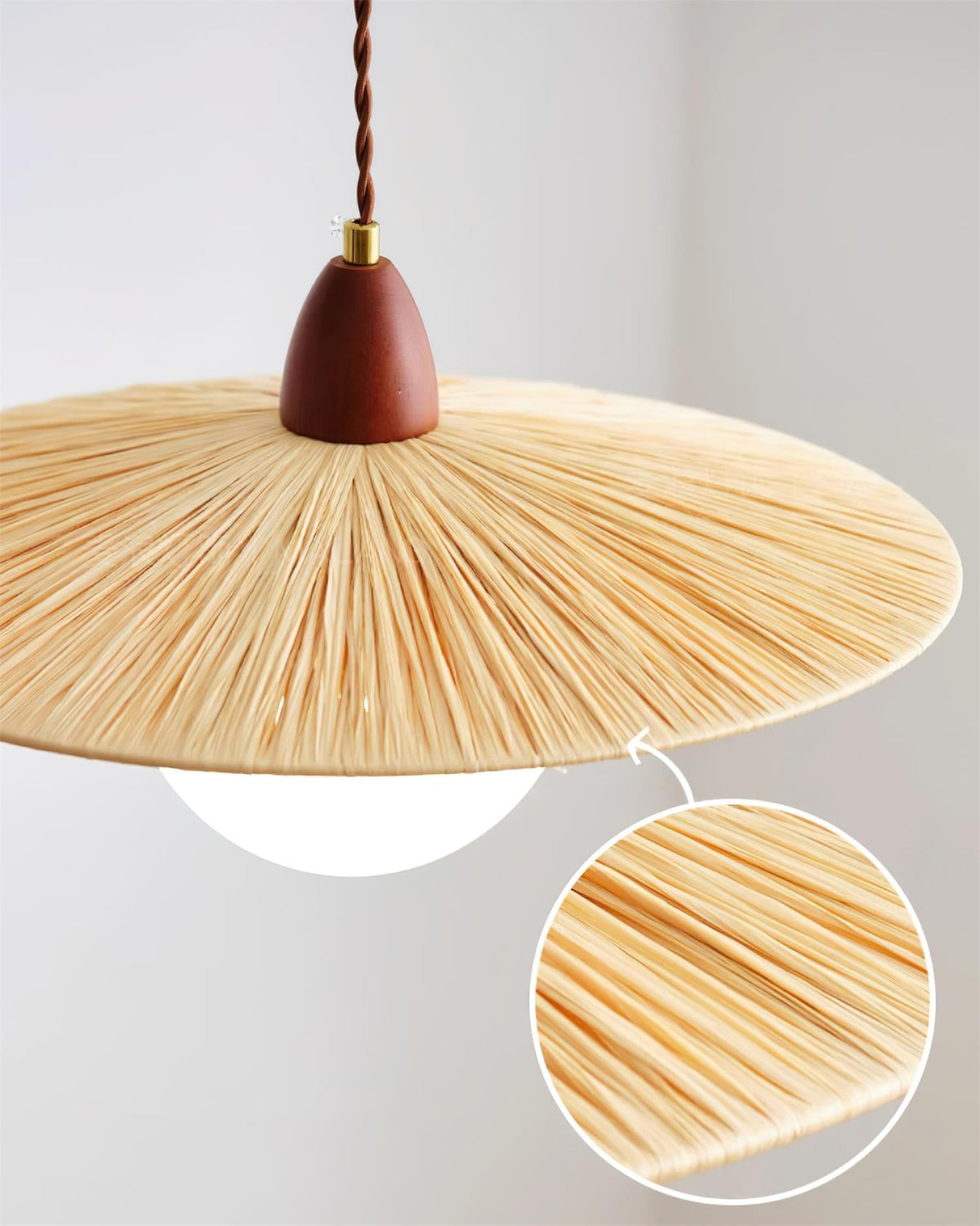 Briuna Glass Pendant Lamp — product view 6