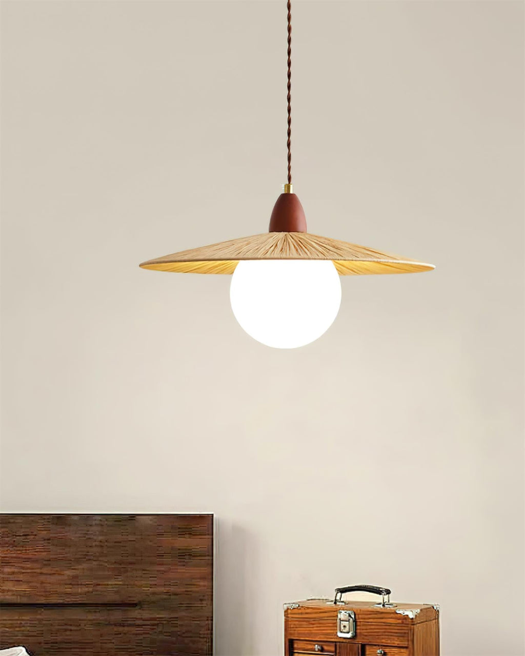 Briuna Glass Pendant Lamp — product view 9
