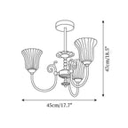 Caroline Brass Chandelier — product view 5