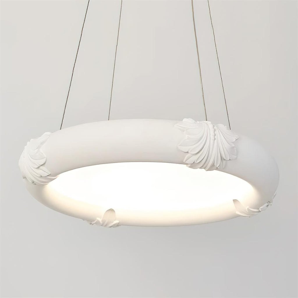 Marika Plaster Metal Chandelier — product view 10