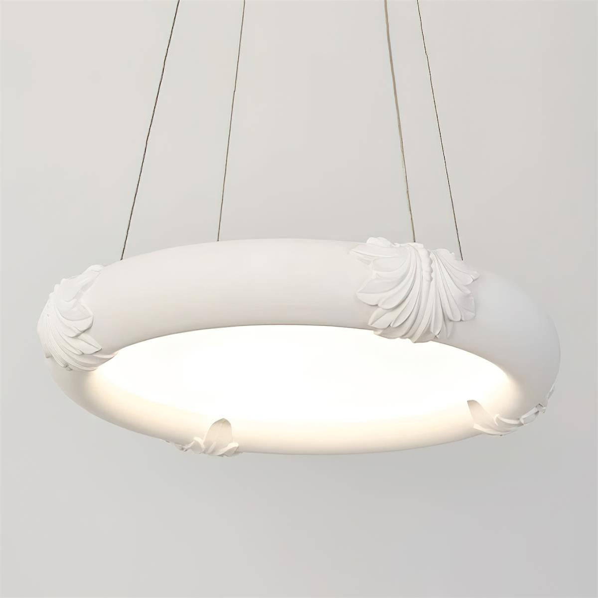 Marika Plaster Metal Chandelier — product view 10