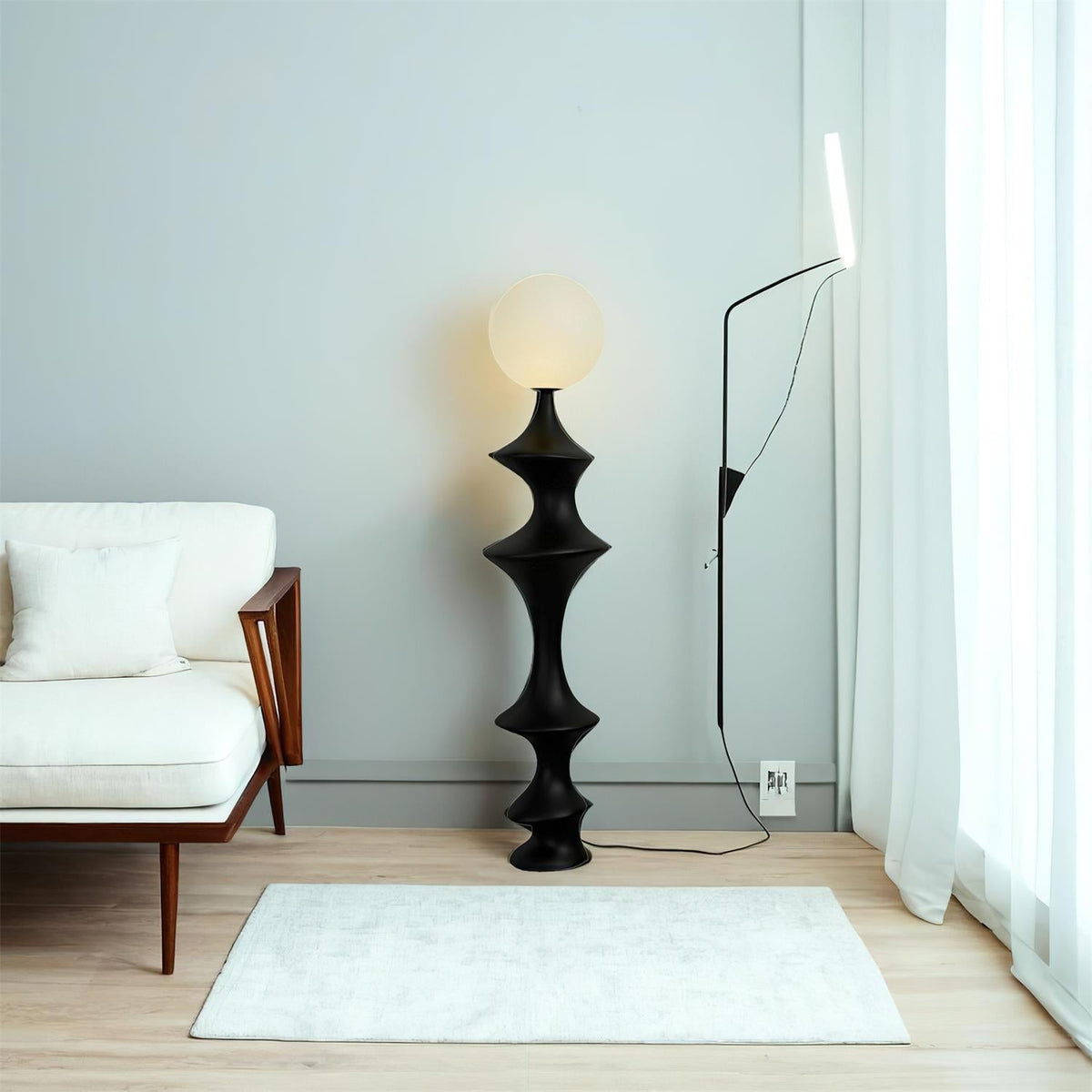 Benaya Resin Floor Lamp — product view 4