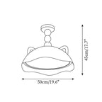Miki Metal Ceiling Light — product view 5