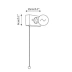 Bois Wood Wall Lamp — product view 6