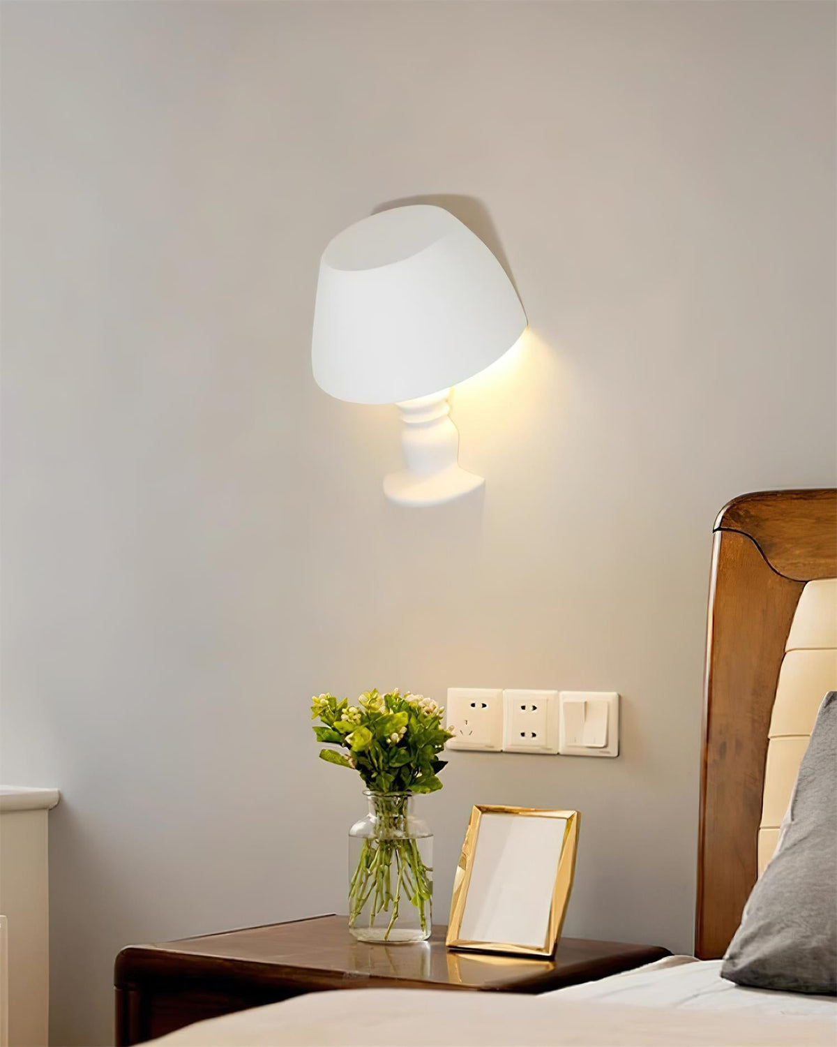 Eliya Plaster Recessed Wall Light — product view 3