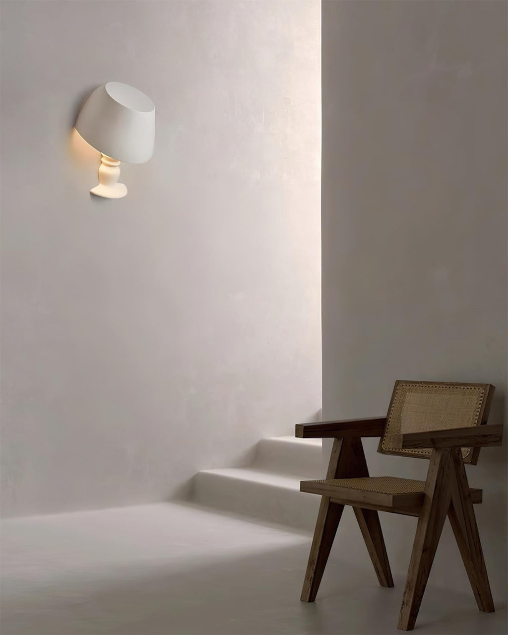 Eliya Plaster Recessed Wall Light — product view 9
