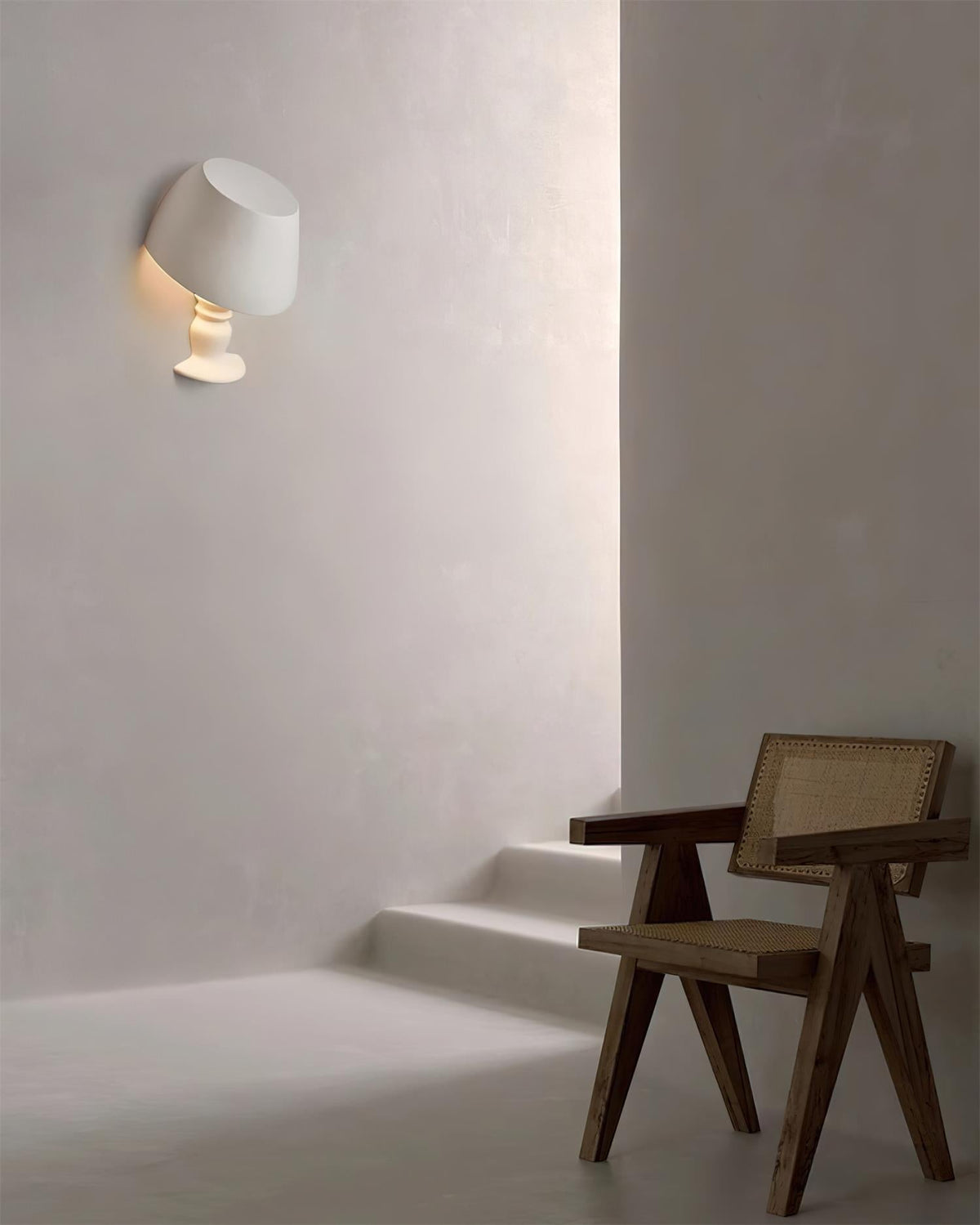 Eliya Plaster Recessed Wall Light — product view 9