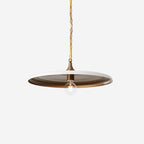 Solara Disc Metal Pendant Lamp — product view 1