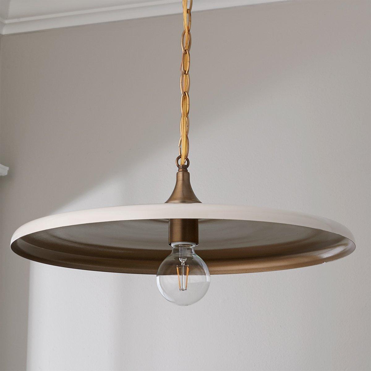 Solara Disc Metal Pendant Lamp — product view 2