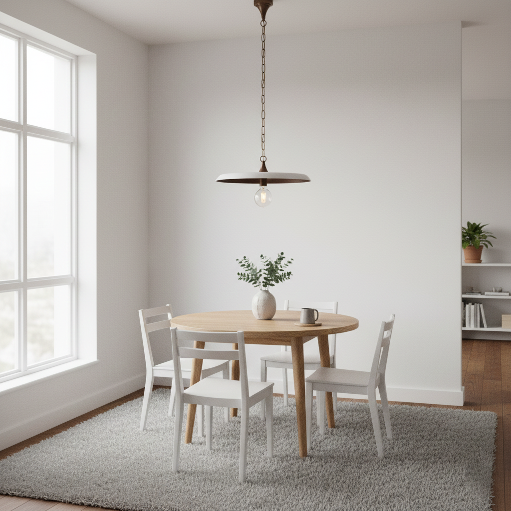 Solara Disc Metal Pendant Lamp — product view 12