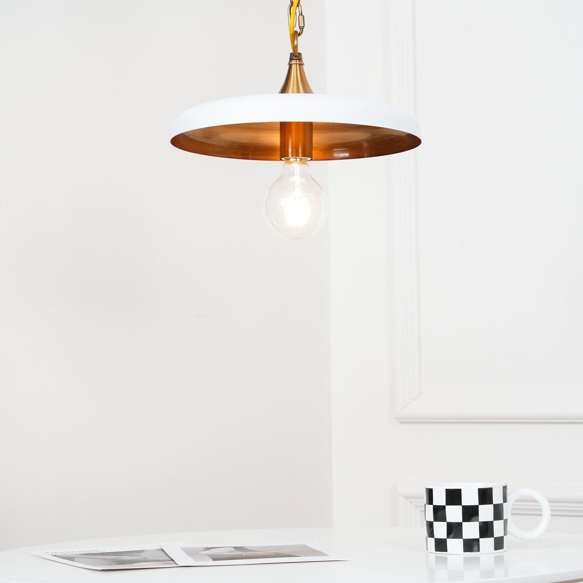 Solara Disc Metal Pendant Lamp — product view 27