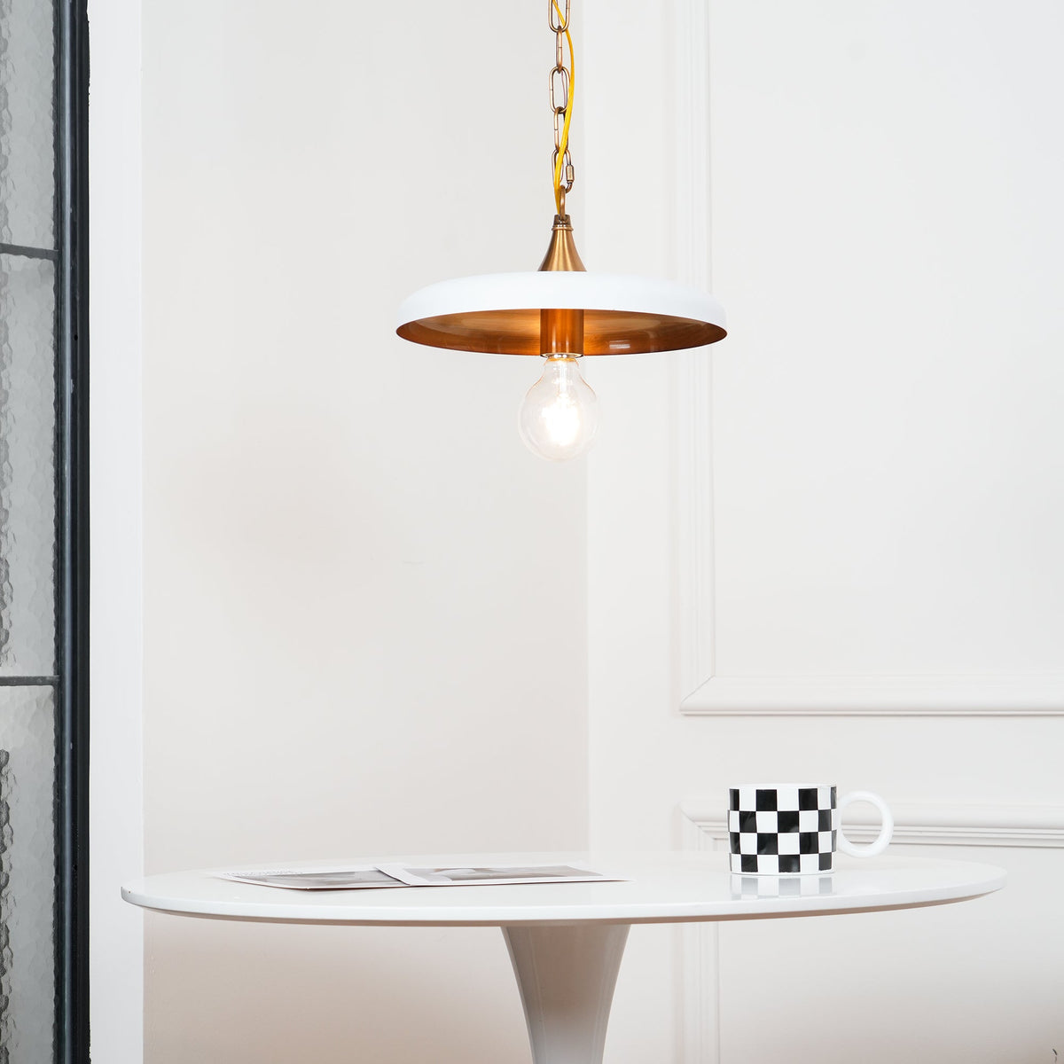 Solara Disc Metal Pendant Lamp — product view 28