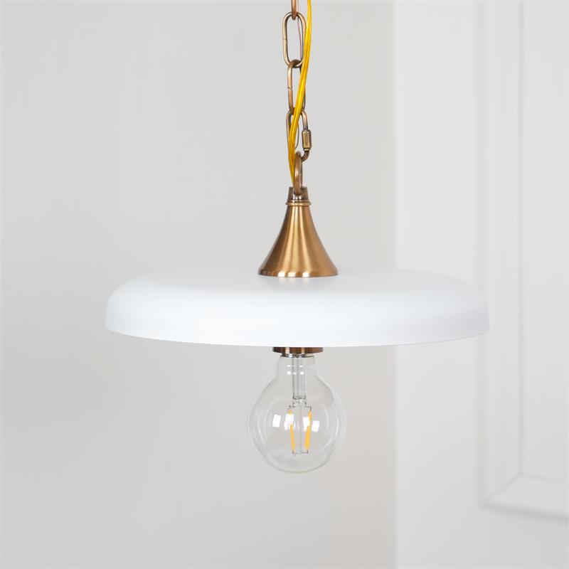 Solara Disc Metal Pendant Lamp — product view 32