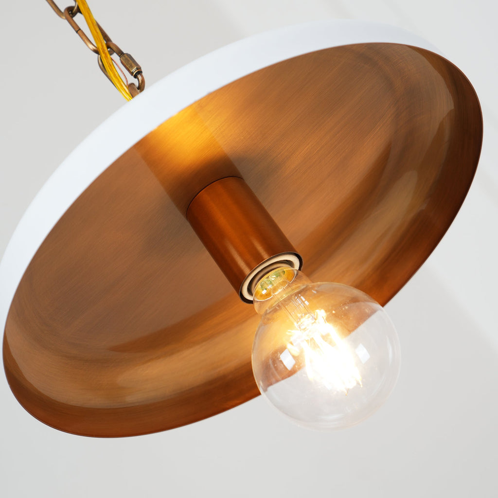 Solara Disc Metal Pendant Lamp — product view 36